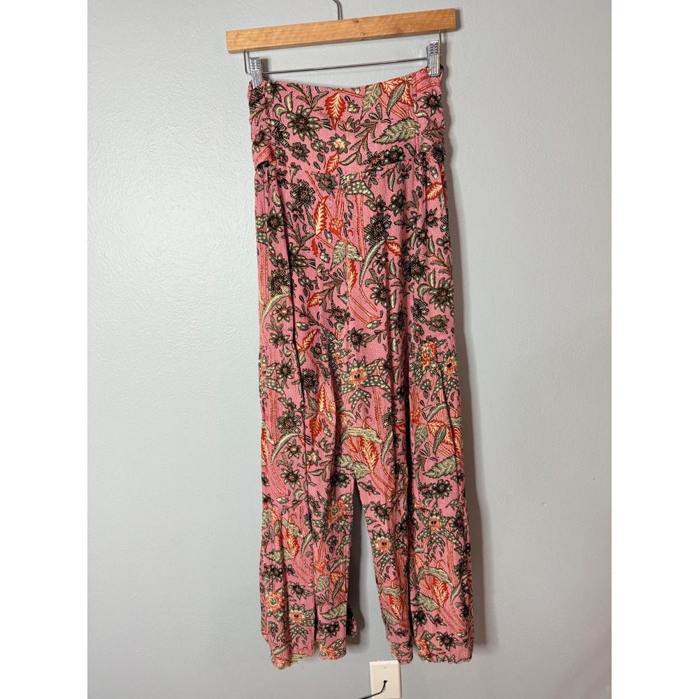 FP One Aloha Printed Wide-Leg Pants Medium - Picture 7 of 10